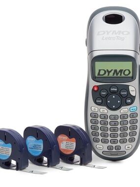 Dymo Blue and Black Handheld Label Maker